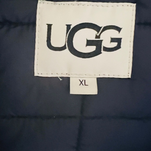 UGG Men SIZE XL Joel Packable Quilted Puffer Jacket NAVY BLUE - Picture 15 of 15